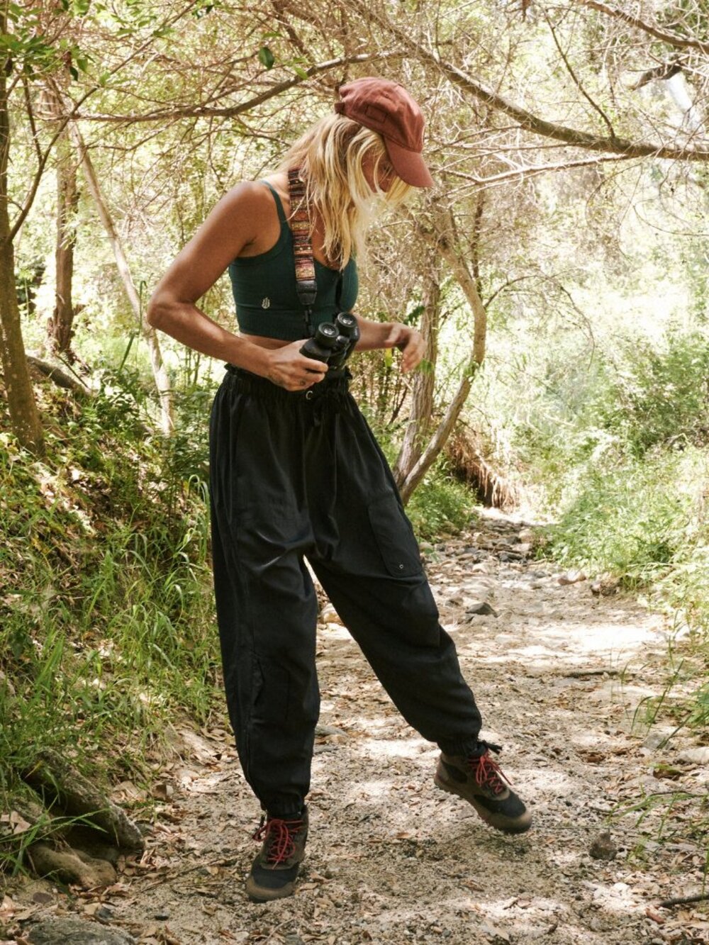Free People Movement Spring Trekker Pant in Black